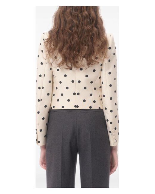 Valentino Pink Silk Blazer Jacket