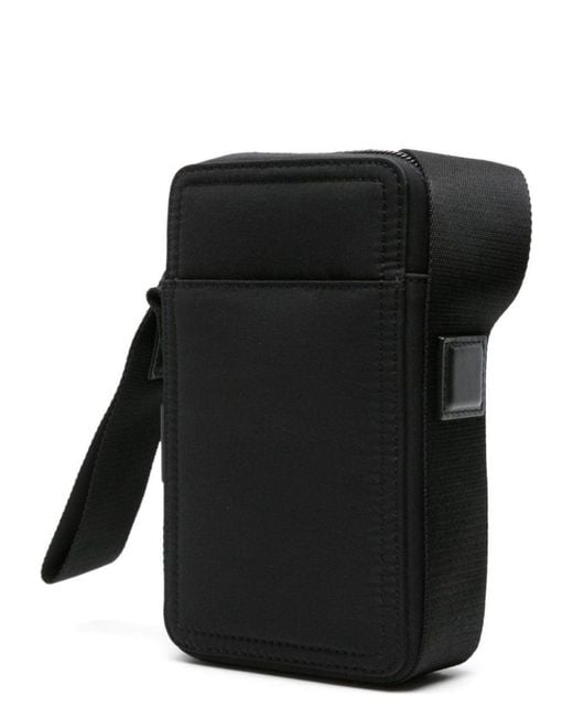 Jacquemus Black La Cuerda Vertical Shoulder Bag for men