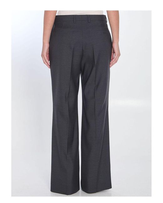 Gucci White Tailored Trousers