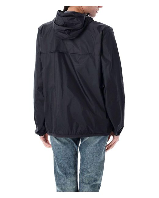 COMME DES GARÇONS PLAY Blue Packable Two Tone Jacket for men