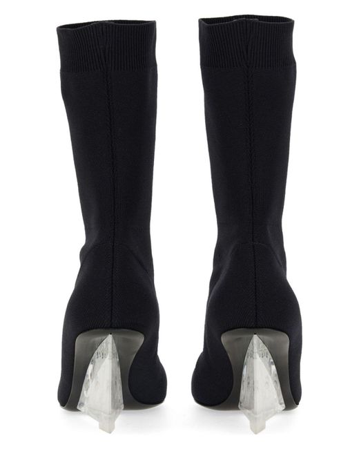 ショートブーツ・ブーティ MCQUEEN 'Shard' ankle boots Black McQueen Shard Boot in Black | Lyst