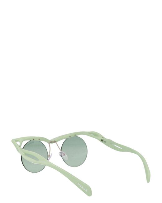 Prada Green Injected Sunglasses