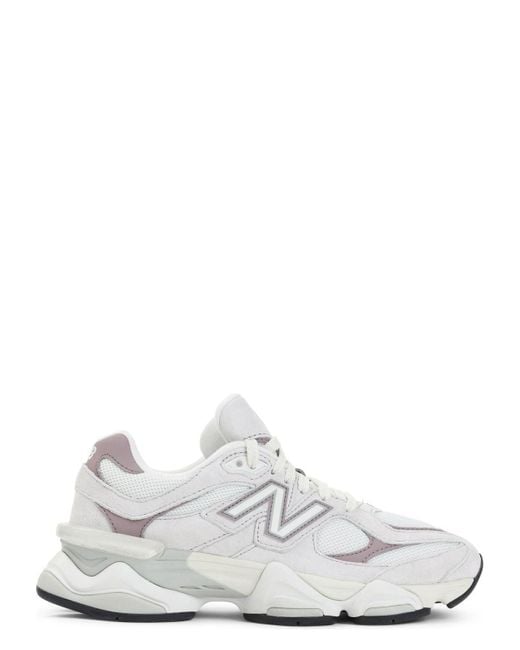 New Balance White 9060 Sneakers