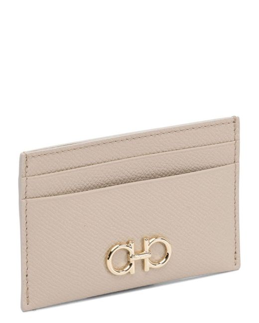 Ferragamo Natural Wallets & Card Holders