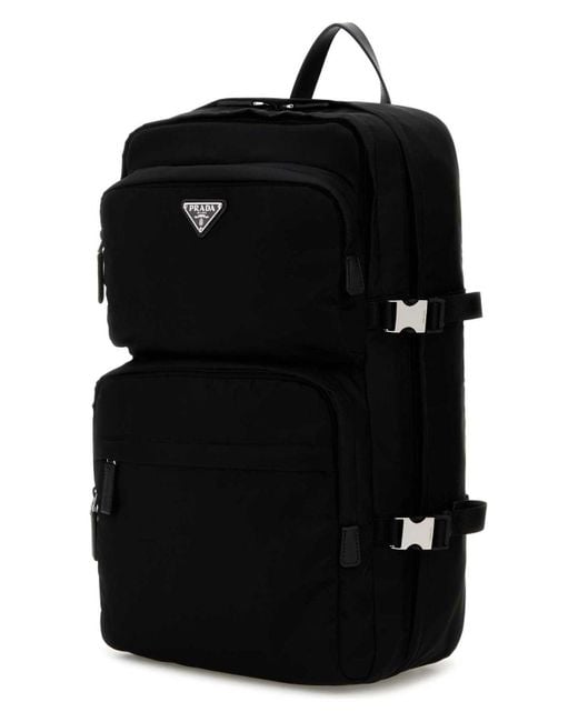 Prada Black Re-Nylon Backpack