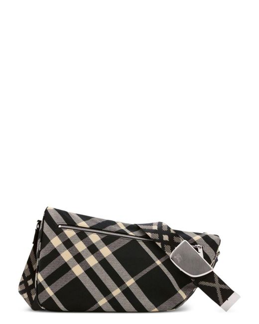 ショルダーバッグ・ポシェット Burberry Embroidered fabric medium Shield crossbody bag Burberry Embroidered fabric shield crossbody bag medium