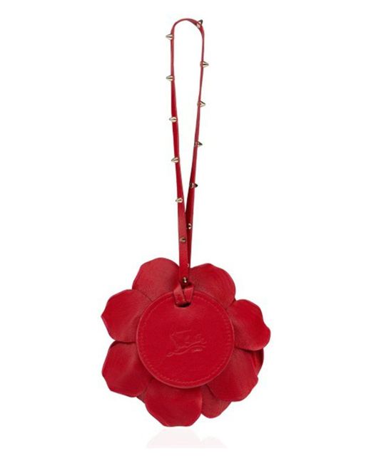 Christian Louboutin Red Bag Charm Rose