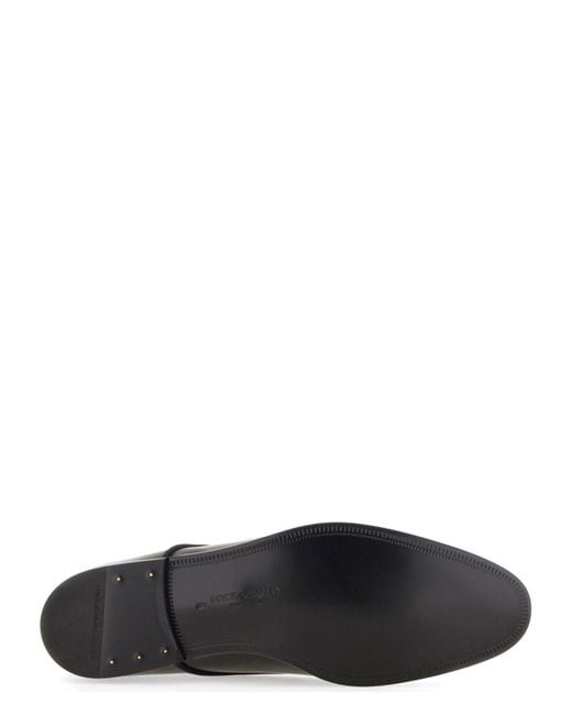 Dolce & Gabbana Black Derby for men