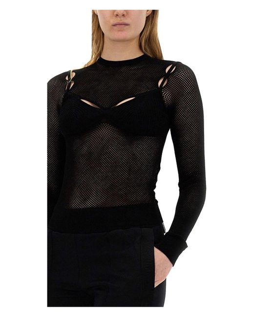 Off-White c/o Virgil Abloh Black Top A Net Top