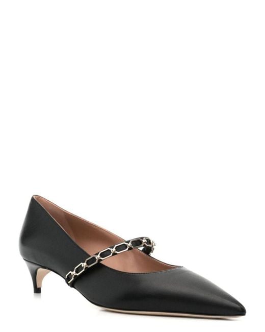 Malone Souliers Black Virna 40 High Ballerinas