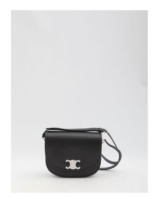 Céline White Triomphe Shoulder Bag for men