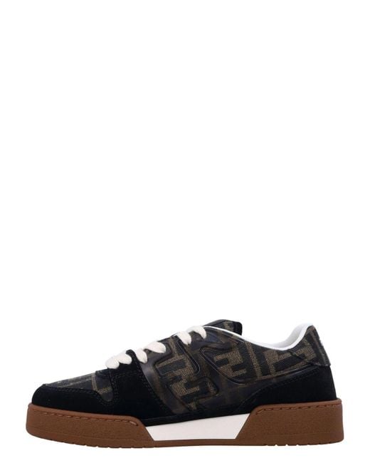 Fendi Black Match Sneakers