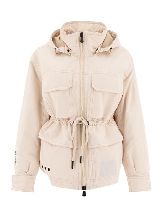【MONCLER GRENOBLE】Nimba Hooded Field Down Jacket White Nimba Hooded Field Down Jacket - Short Down Jackets