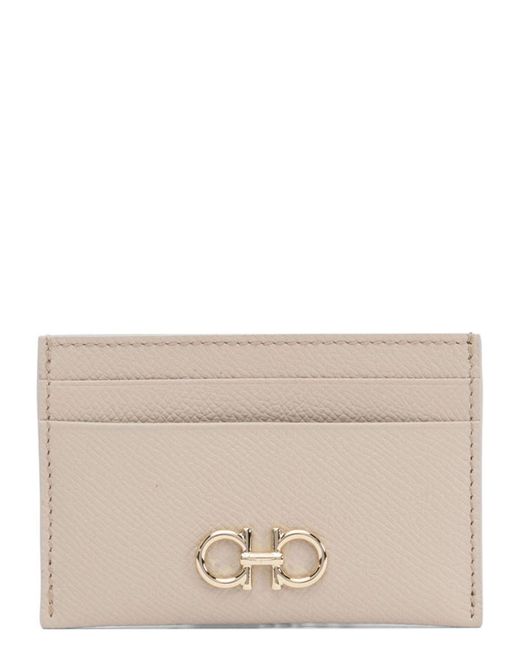 Ferragamo Natural Wallets & Card Holders