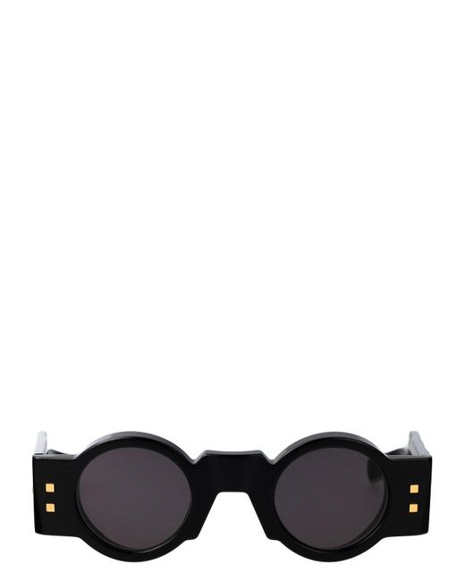 Balmain Black Brn Acetate Sunglasses