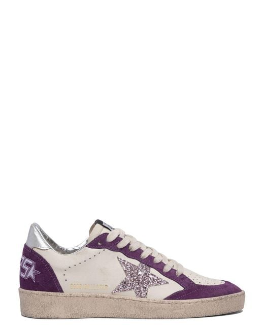 Golden Goose Deluxe Brand Purple Sneakers & Slip-On