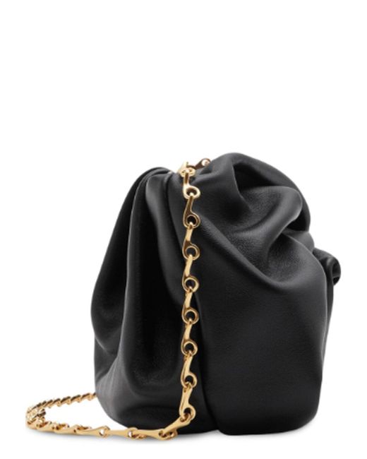 【送料&関税込】Burberry Black Nappa Leather Rose Clutch - U Burberry Nappa Leather Rose Clutch in Black | Lyst