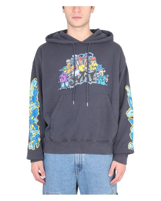 Off-White c/o Virgil Abloh Blue Off- 'Hoodie for men