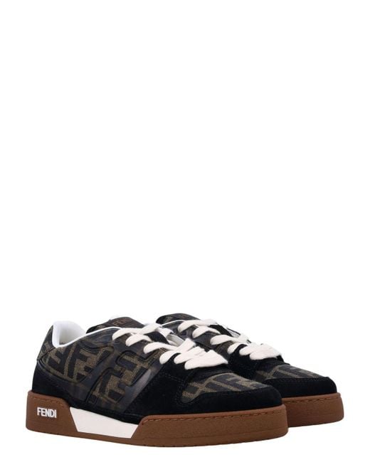 Fendi Black Match Sneakers