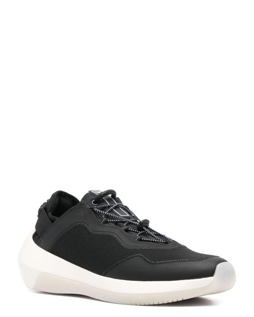 Emporio Armani Black Mesh Sneakers for men