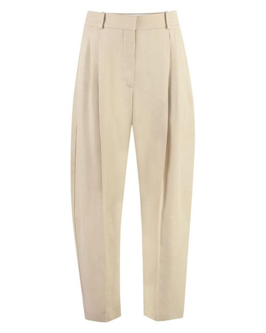 Stella McCartney Natural Tailored Trousers
