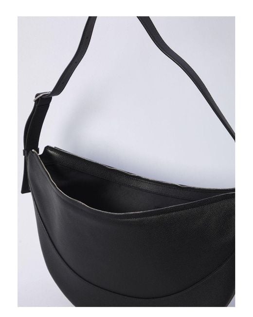 The Row Black Jouve Bag