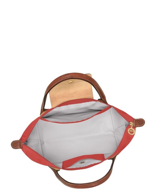 Longchamp Red Le Pliage Bag