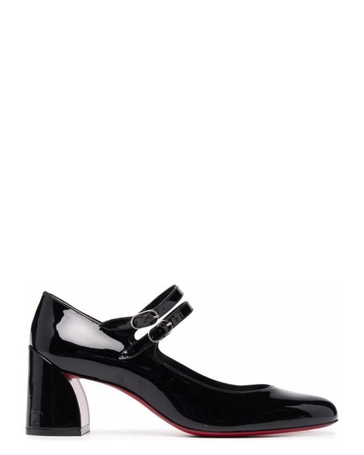 Christian Louboutin Black Miss Jane 55 Pumps