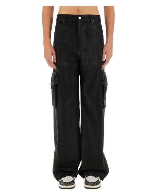 Amiri Black Cargo Pants for men