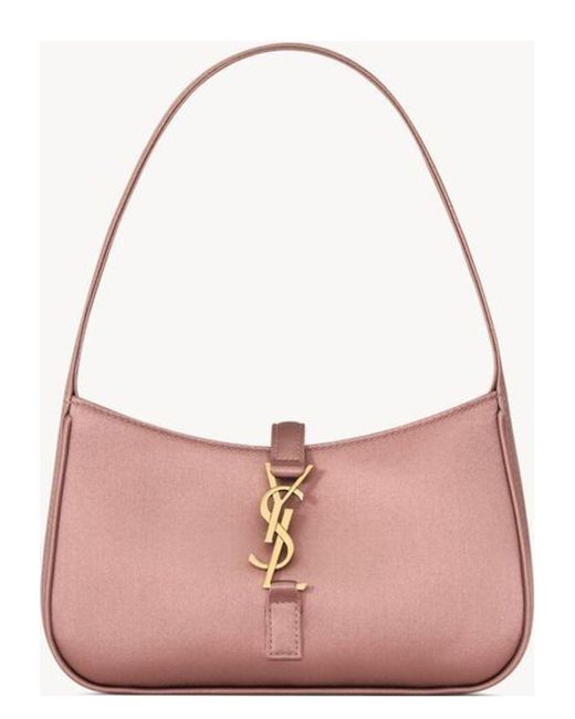 【Saint Laurent】YSL M.BAG HOBO 5A7 W_RASO SETA◆710318FAC13 Saint Laurent Ysl M.Bag Hobo 5A7 W Color Raso Seta in Pink