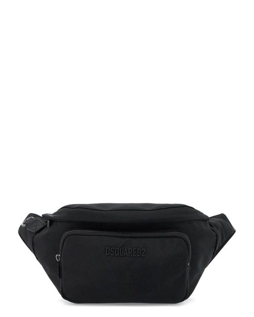 DSquared² Black Waist Bag for men