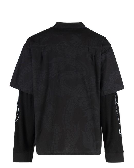 Givenchy Black Cotton Shirt for men