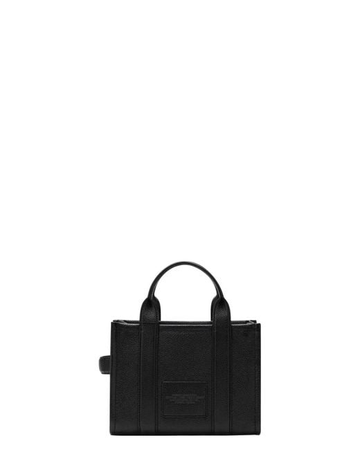Marc Jacobs Black Leather The Small Tote Bag