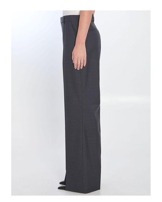Gucci White Tailored Trousers