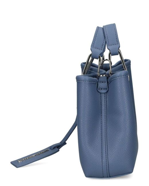 Emporio Armani Blue Myea Xs Shopping Bag