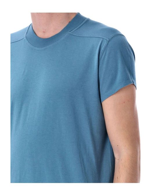 Rick Owens Blue Small Level T Top for men