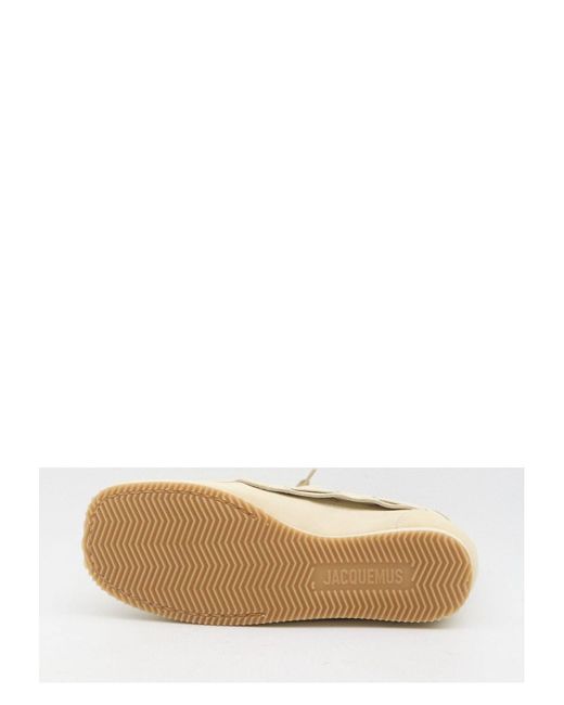 Jacquemus White Le Batto Boat Shoes for men