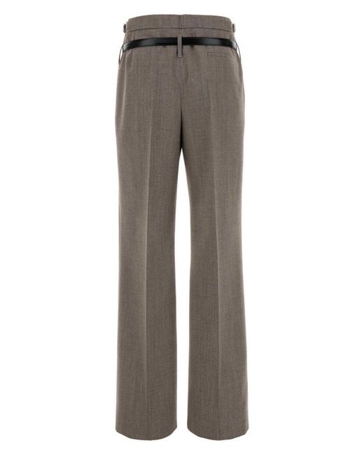 Prada Gray Dove Wool Blend Pant