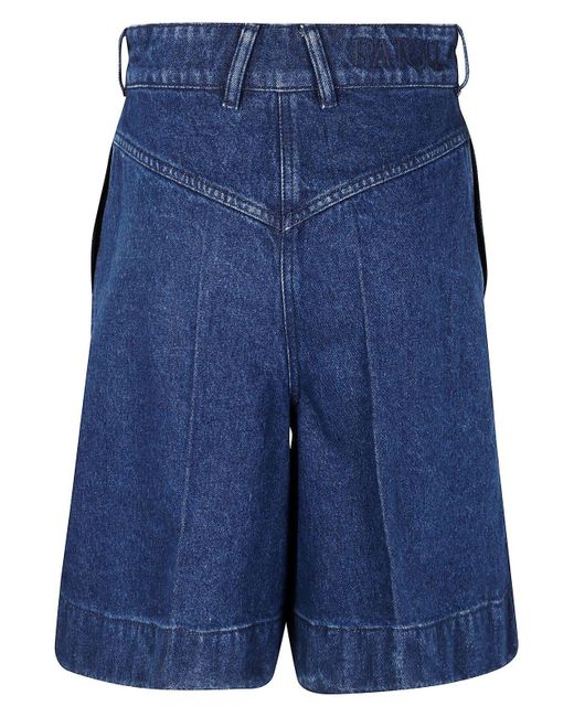 大人気 【PATOU】 High-rise cotton gabardine Bermuda shorts High-rise cotton gabardine Bermuda shorts in white - Patou