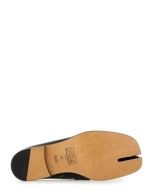 Maison Margiela Black Moccasin Mule Tabi for men