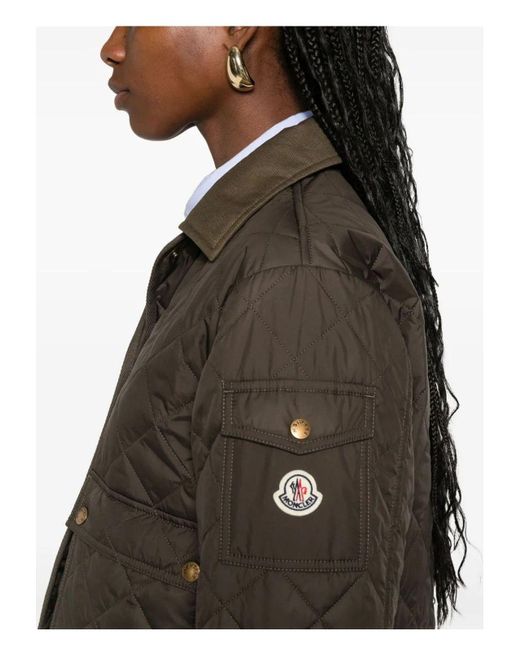 Moncler Brown Chitre Giubboto