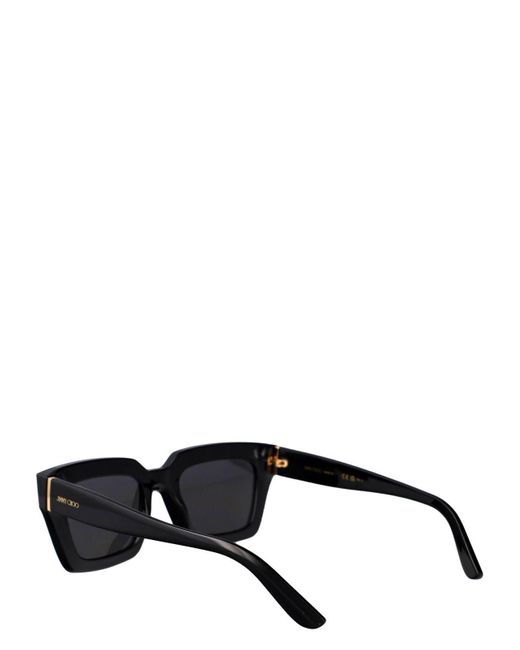 Jimmy Choo Black Acetate Sunglasses