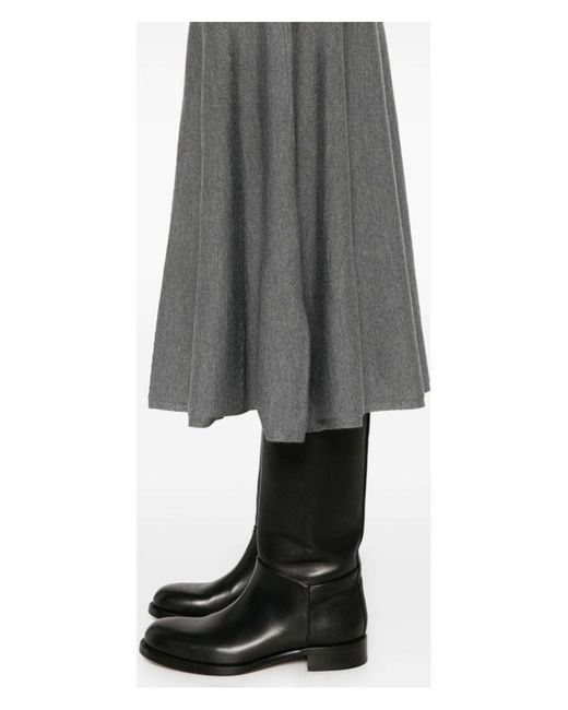 Khaite Gray 'Mayu Skirt