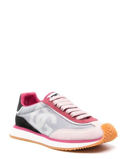 Dolce & Gabbana Pink Dg Cushion Sneaker
