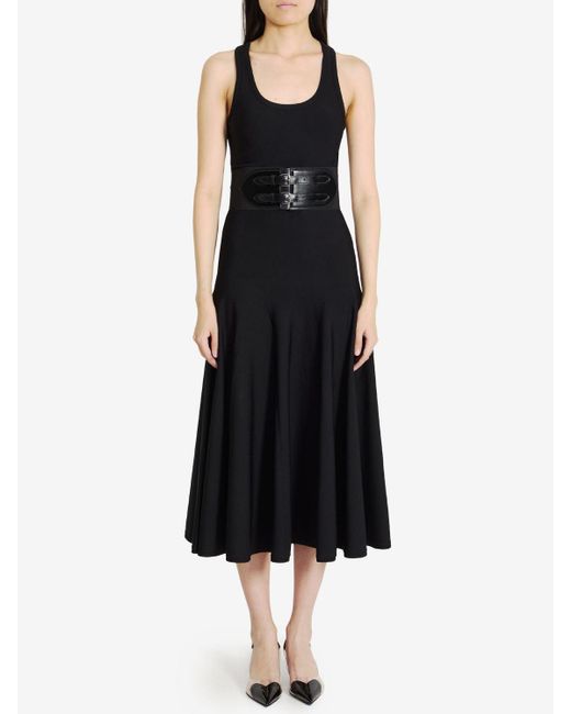 Alaïa Black Sm Dress With Belt