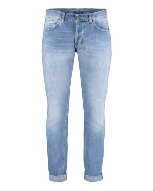 Dondup George Skinny Jeans in Blue for Men | Lyst