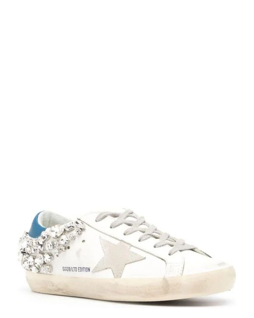 Golden Goose Deluxe Brand White Super-Star Leather Upper And Heel W Sneaker