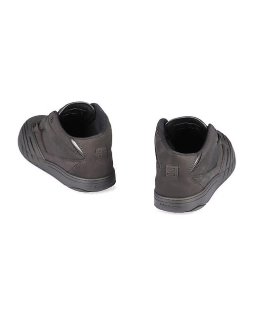 Givenchy Black New Line Shoes Mid-Top Sneakers for men