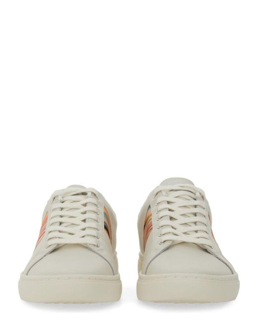 スニーカー Paul Smith Swirl Sneaker Paul Smith Swirl Sneaker in White | Lyst