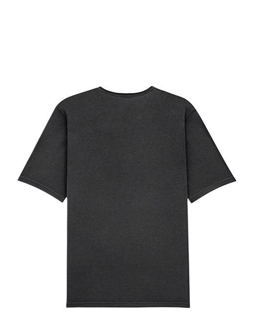 Saint Laurent Black Cotton Clothing T-Shirt for men